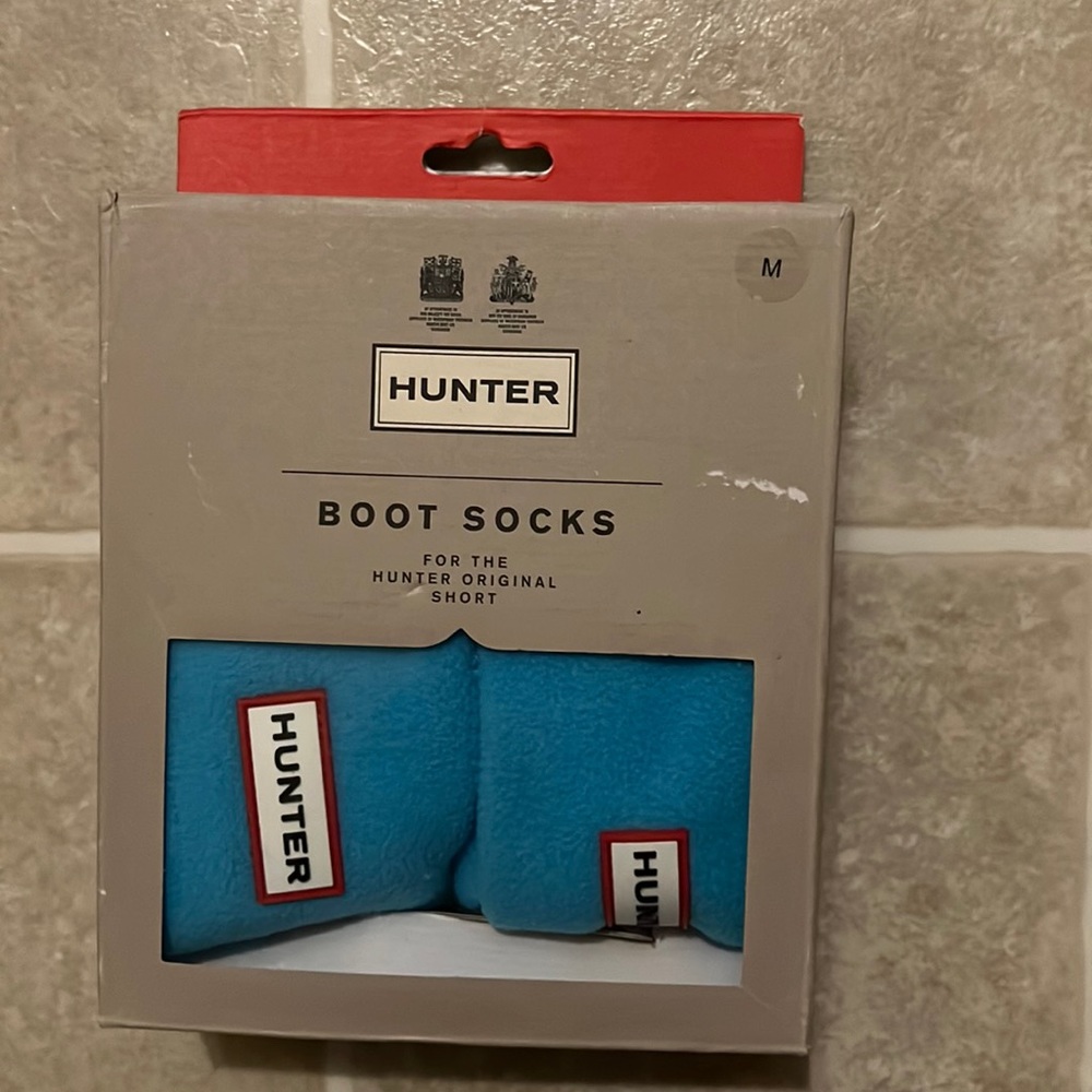 Hunter boot socks for short original boots Size M